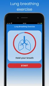 Lung Breathing Exercise screenshot 0