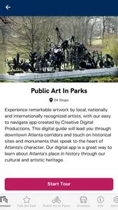 City of Atlanta Public Art screenshot 1