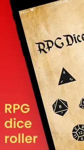 RPG Dice Bag: a simple roller screenshot 0