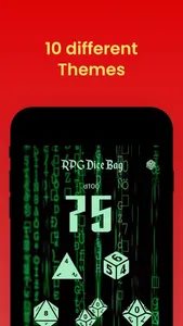 RPG Dice Bag: a simple roller screenshot 4