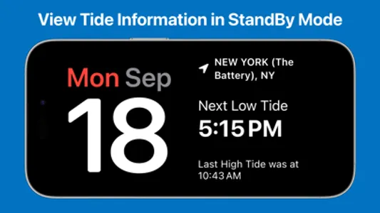 Tides - high and low tide info screenshot 4