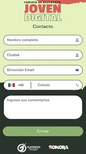 Tarjeta Digital Joven screenshot 0