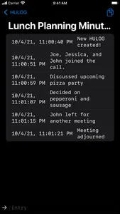 HULOG - Timestamped Notes screenshot 0