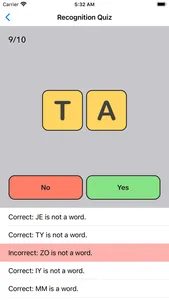 Two Letter Word Learner screenshot 0