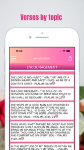 Women's Bible with Devotional screenshot 2