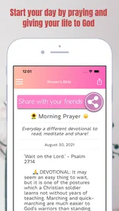 Women's Bible with Devotional screenshot 4