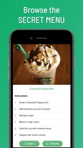 Secret Menu for Starbucks ° screenshot 0