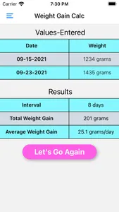 Pediatric Calc screenshot 4