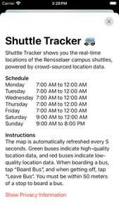 Shuttle Tracker screenshot 1