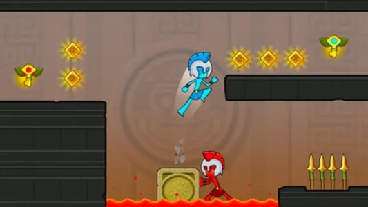 Fire and Water Stickman 2 screenshot 3