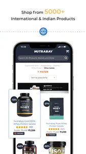 Nutrabay: Shop Supplements screenshot 1