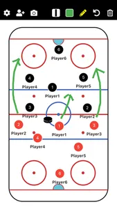 Ice Hockey Tactic Board screenshot 1