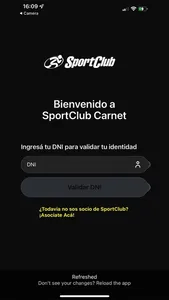 SportClub screenshot 1