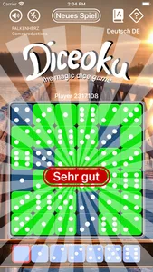 Diceoku screenshot 1