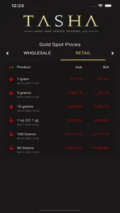 Tasha Gold Prices screenshot 3