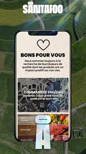 SANTAFOO Livraison de courses screenshot 1