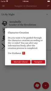 Vampire v5 Characters screenshot 3