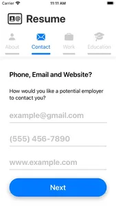 Resu | Resume Builder screenshot 1