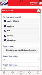 CKalender-App ab Release 2022 screenshot 1