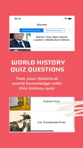 World History Trivia & Quiz screenshot 1