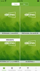 Ecocines screenshot 1