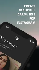 Carousel for Instagram: Frames screenshot 1