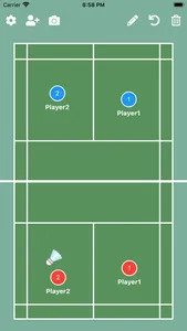 Badminton Tactic Board screenshot 0