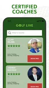 Golf Live - Instant Lessons screenshot 2