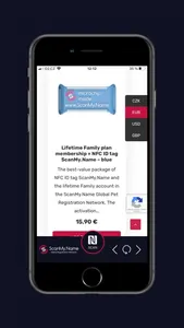 ScanMy.Name NFC Tag Reader screenshot 1