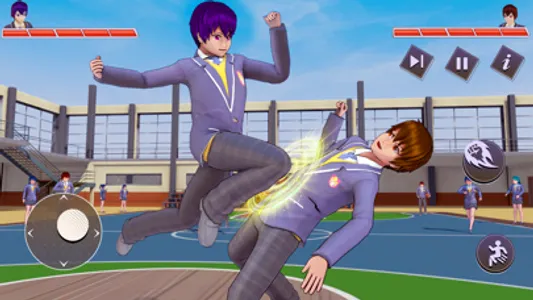 Anime High School Boy Life Sim screenshot 1