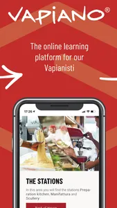 Vapiano Mobile Learning screenshot 1