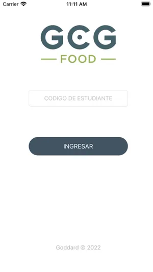 GCG Food Estudiantes screenshot 0