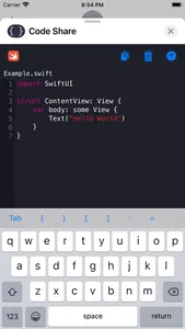 Code Share - Share snippets screenshot 0