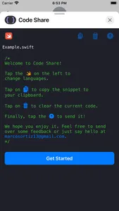 Code Share - Share snippets screenshot 3