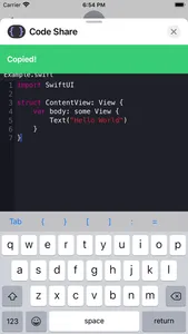 Code Share - Share snippets screenshot 4