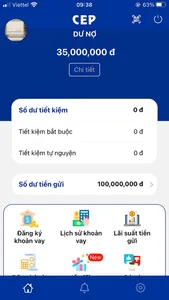 Tổ chức tài chính vi mô CEP screenshot 5