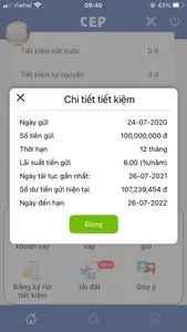 Tổ chức tài chính vi mô CEP screenshot 7