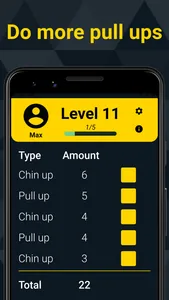 Pull up Trainer Premium screenshot 0
