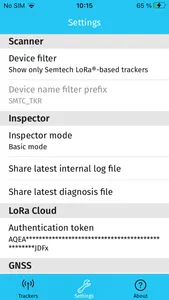 LoRa Edge™ Config screenshot 1