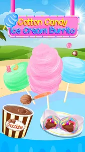 Cotton Candy Ice Cream Burrito screenshot 0