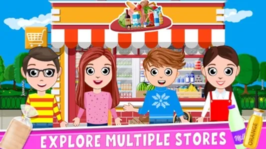 Pretend Play Supermarket screenshot 0