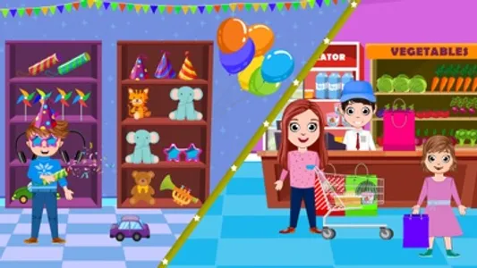 Pretend Play Supermarket screenshot 2