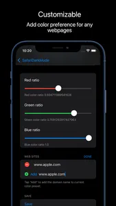 SafariDarkMode screenshot 4