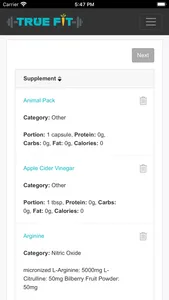 True Fit Training & Nutrition screenshot 4