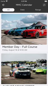 Monticello Motor Club screenshot 2