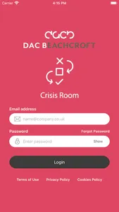 DACB Crisis Room screenshot 1