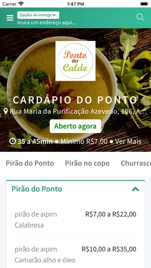 Ponto do Caldo screenshot 0