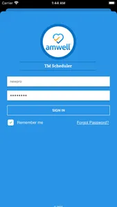 Amwell - TM Scheduler screenshot 0