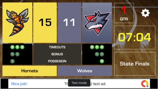 Supreme Scoreboard - 3 sports screenshot 5