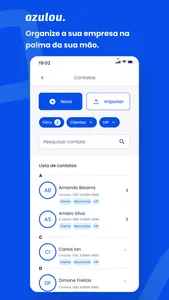 Azulou - Gestão de vendas screenshot 2